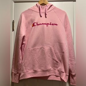 Women’s Champion Pink Powerblend Cotton Hoodie
